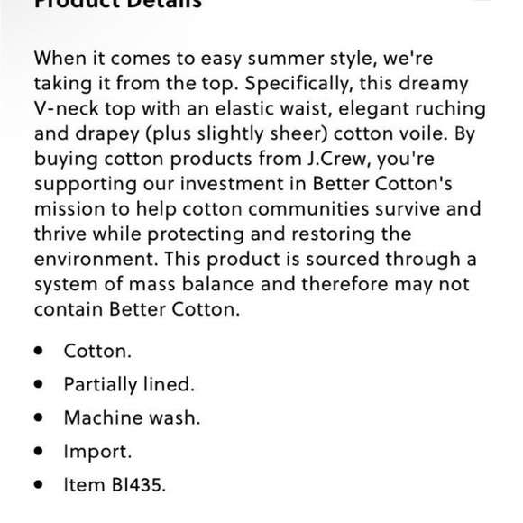 J Crew tank blouse - Picture 9 of 9